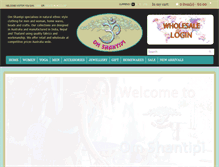Tablet Screenshot of omshantipi.com.au